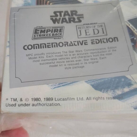 Star Wars The Empire Strikes Back Luke Skywalker Snowspeeder Model 4c2 MPC 8914 - Picture 2 of 5